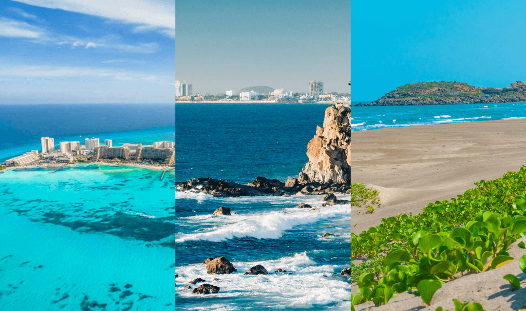 Comparativa de inversión inmobiliaria entre Playa del Carmen, Tulum y Cancún en 2026