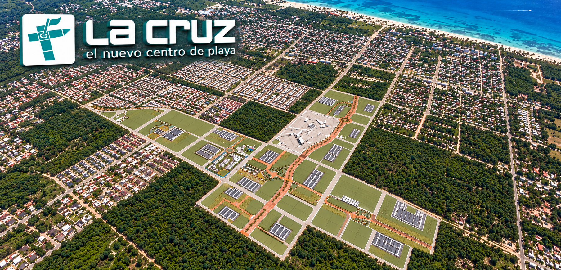 Playa del Carmen, Cruz de servicios, desarrollo inmobiliario, desarrollo comercial